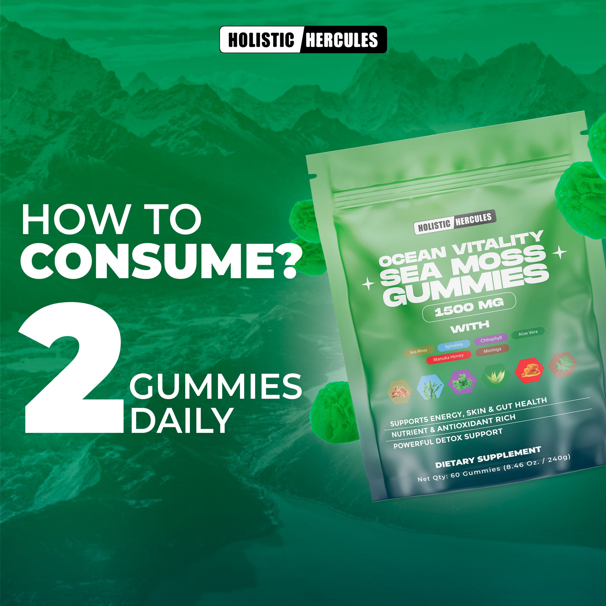 Hercules Sea Moss Gummies