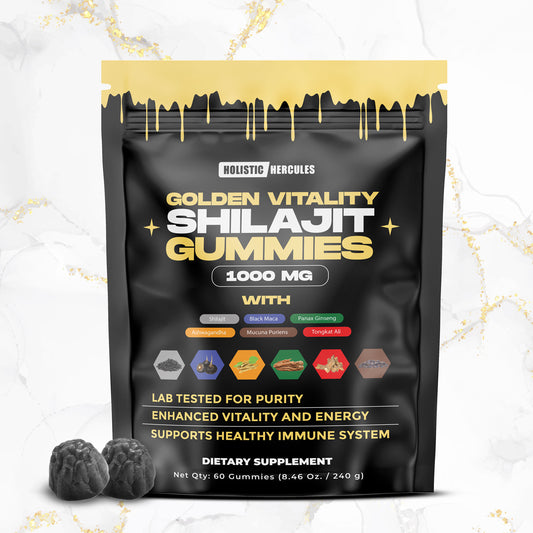 Golden Vitality Shilajit Gummies