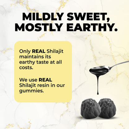 Golden Vitality Shilajit Gummies