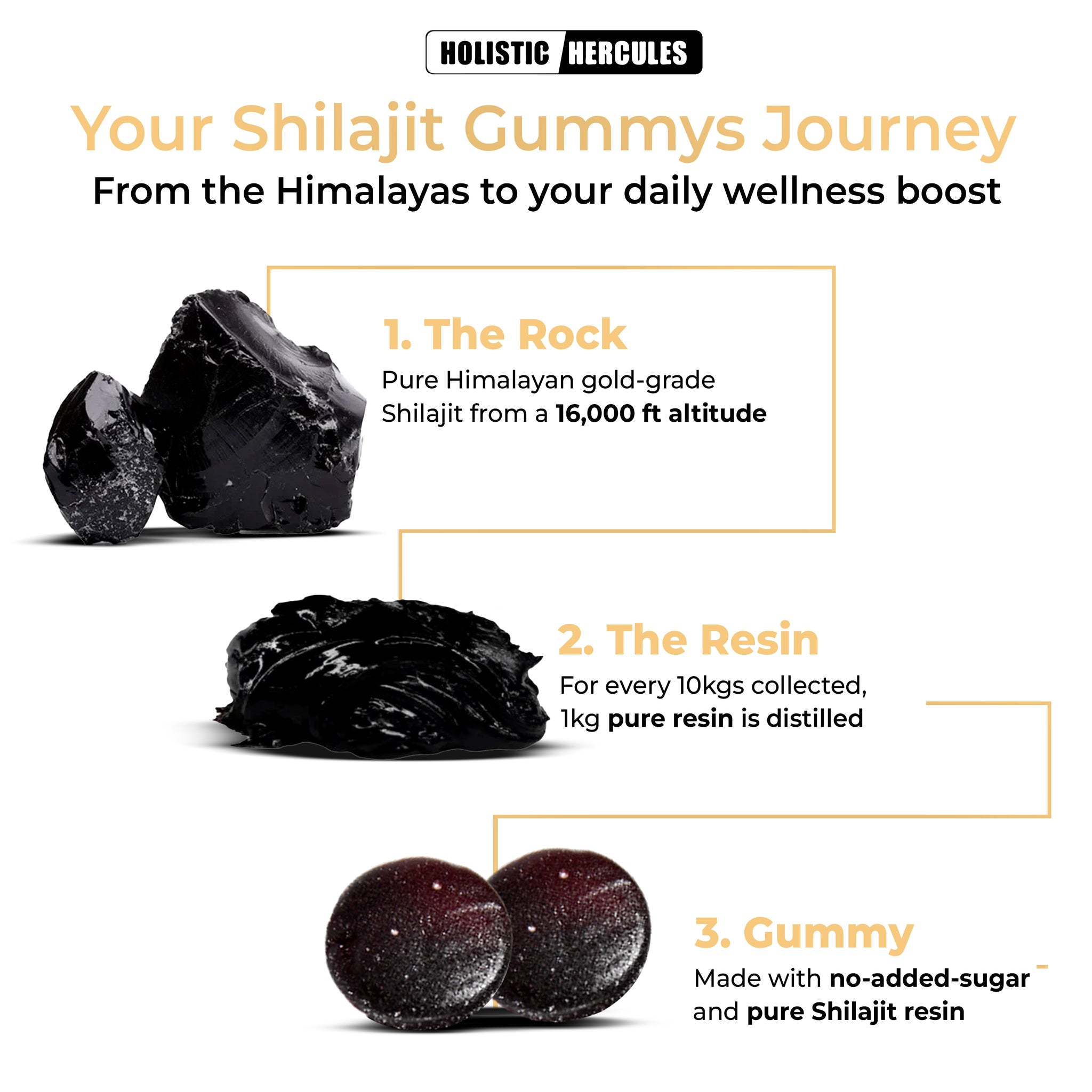 Hercules Shilajit & Sea Moss Gummies Bundle (90 Day Subscription)