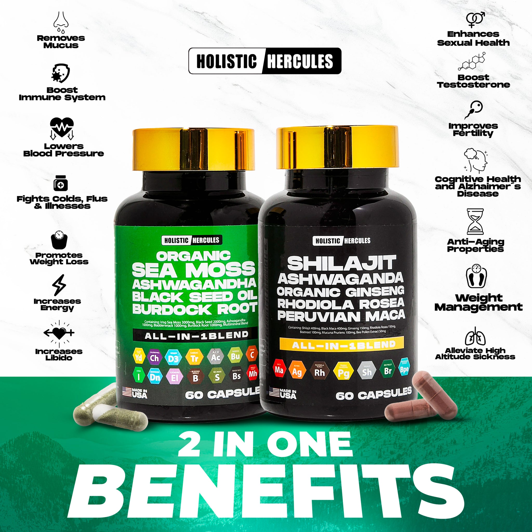 Shilajit & Sea Moss Bundle