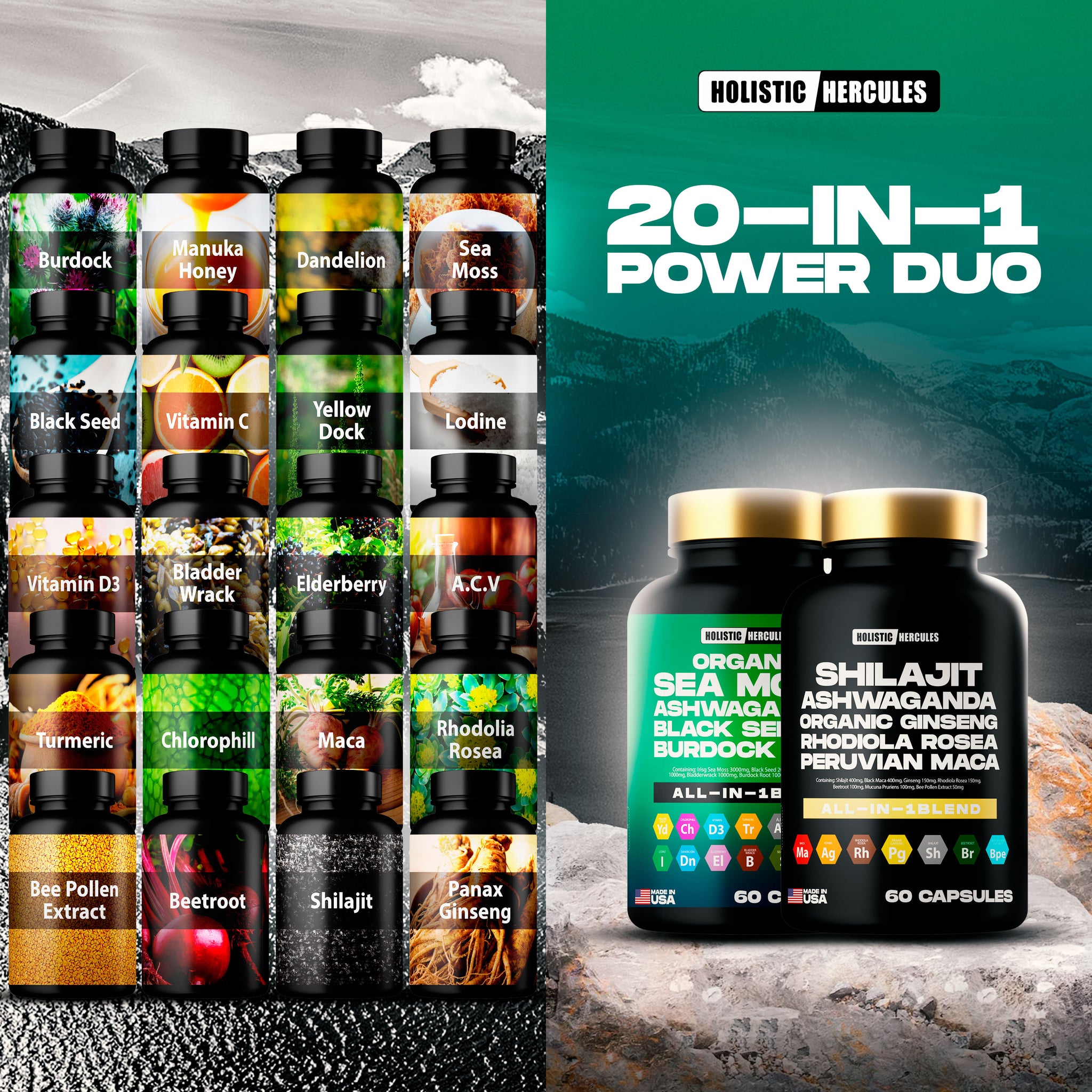 Shilajit & Sea Moss Bundle