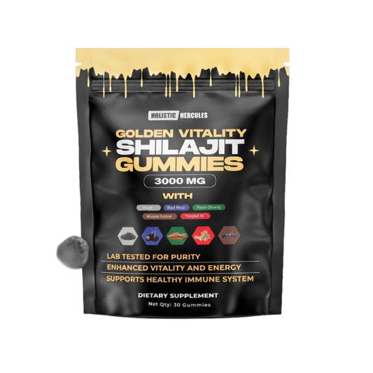 Golden Vitality Shilajit Gummies (SALE)
