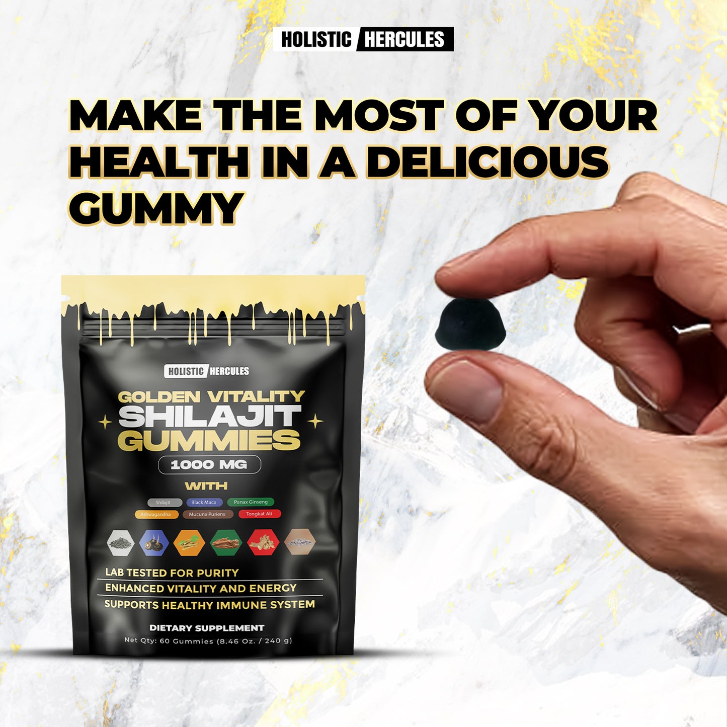 Organic Daily Shilajit Gummies