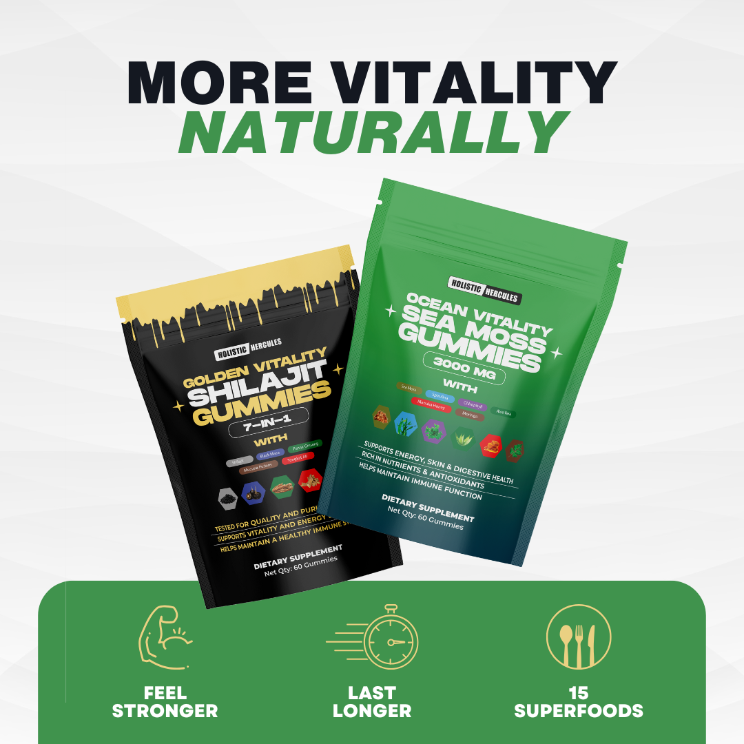 Hercules Shilajit & Sea Moss Gummies Bundle (90 Day Subscription)