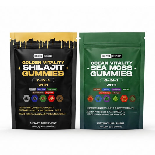 Shilajit & Sea Moss Gummies Bundle