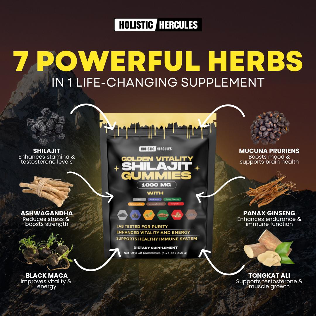 Hercules Shilajit Gummies (Exclusive Edition)