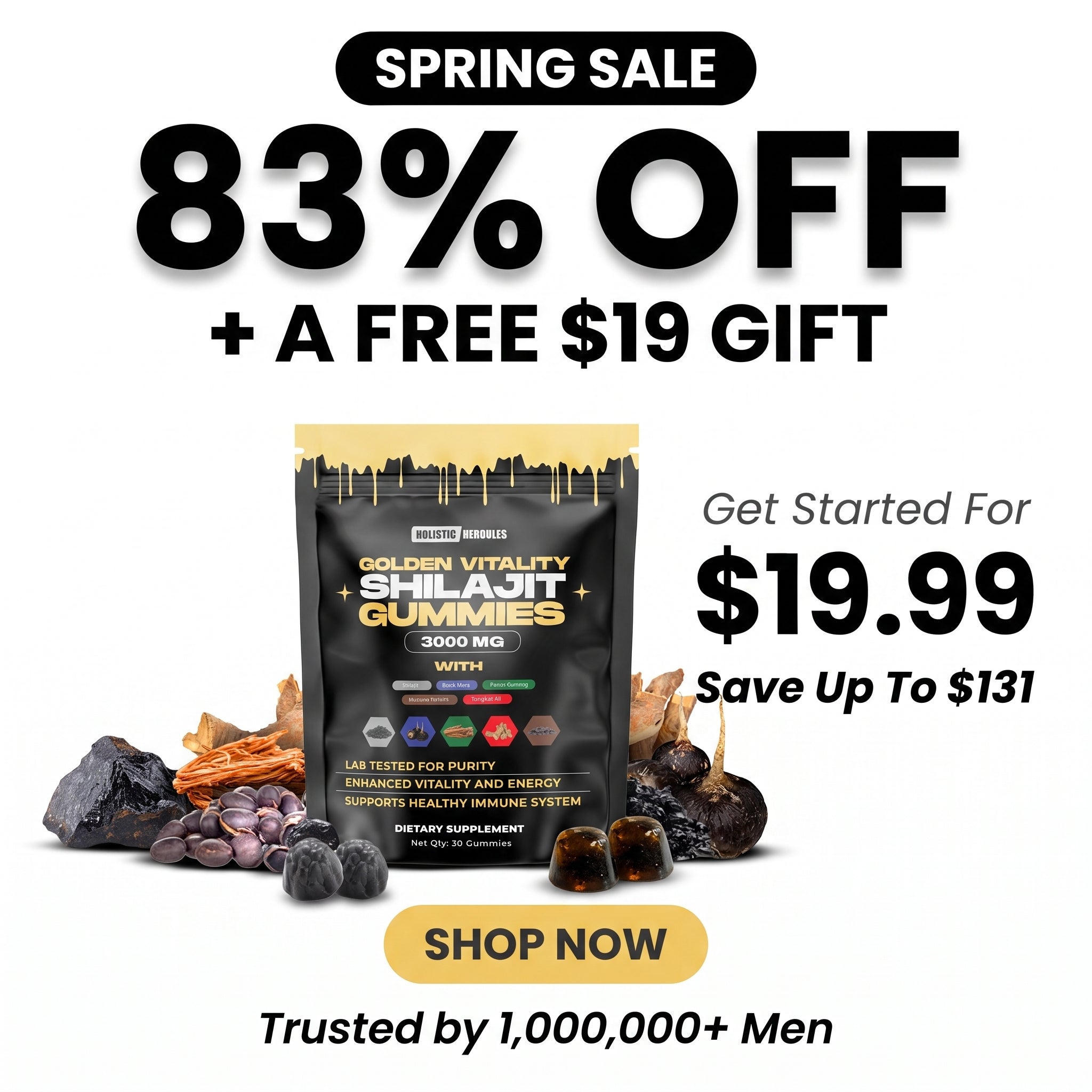 Golden Vitality Gummies